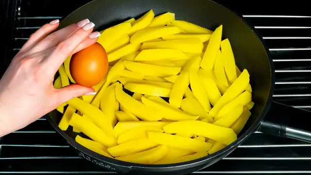 Вкусная хрустящая картошка