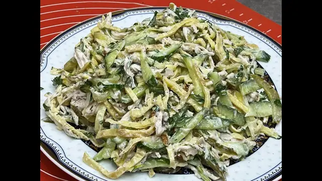  Сытный салат Министерский