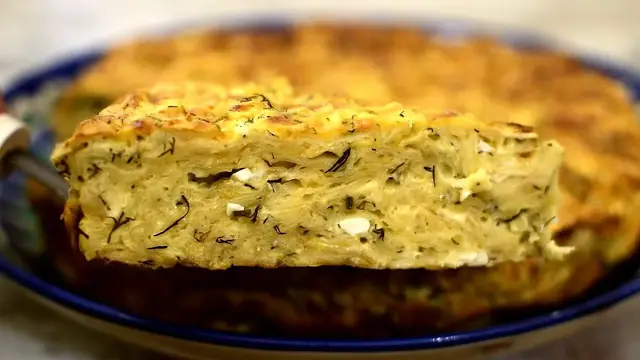 Рваный пирог из лаваша 
