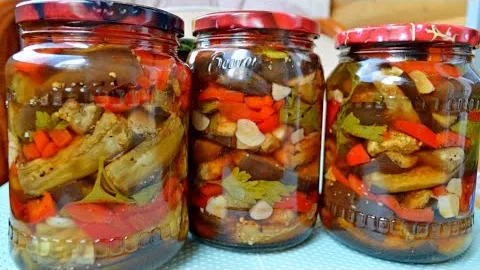 Баклажаны на зиму по новому