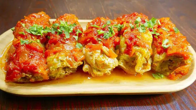 Голубцы с пекинской капустой 
