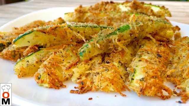 Хрустящие палочки из цукини