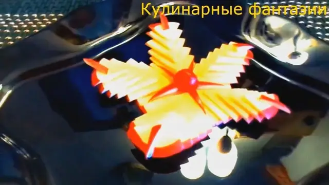 Как красиво нарезать яблоки
