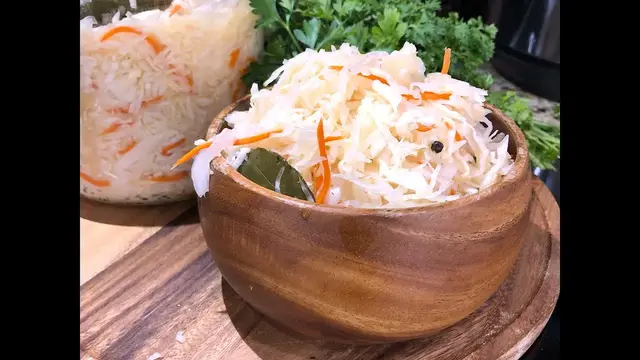 Квашенная капуста классическая без сахара и меда