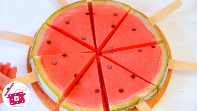 Вкусное домашнее мороженое из арбуза