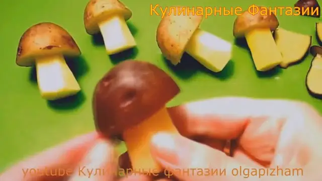 Грибочки из картошки