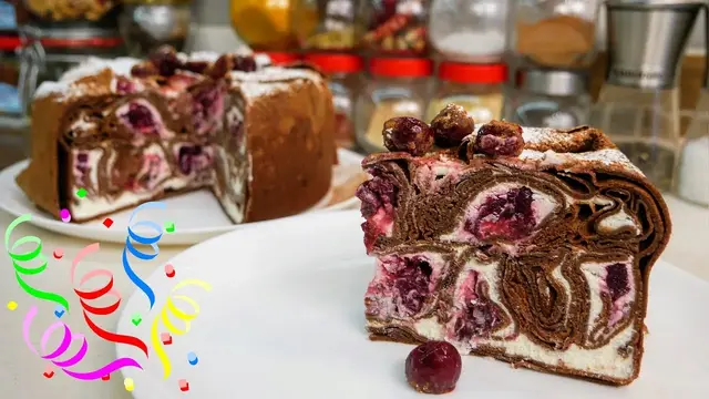 Очень вкусный блинный торт