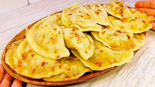Вкусные вареники на обед