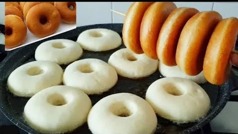 Картофельные пончики на сковородке 