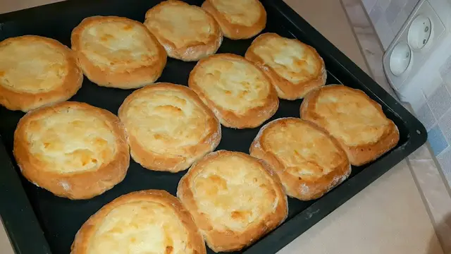Ватрушки без дрожжей 