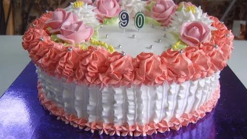 Торт с вишней и шоколадным кремом