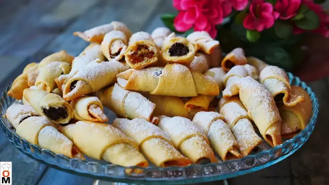  Рогалики с маком