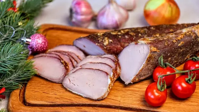Мясная закуска на праздничный стол 