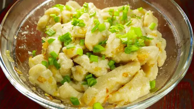Ленивые вареники с творогом и картошкой 