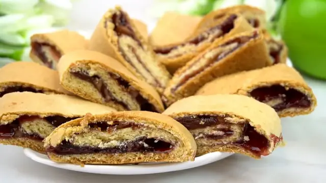 Вкуснейшее домашнее печенье с начинкой
