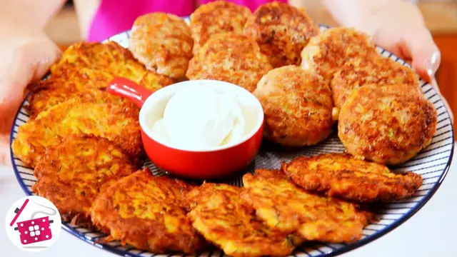 Вкусные оладьи из кабачков