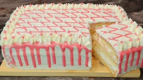 Легкий и быстрый торт