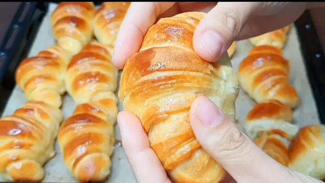 Пышные булочки к чаю