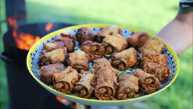 Вкусные баклажаны с фаршем