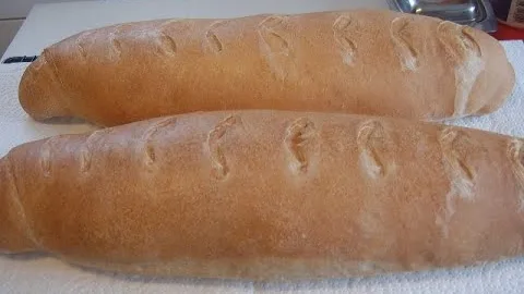 Домашние батоны на опаре