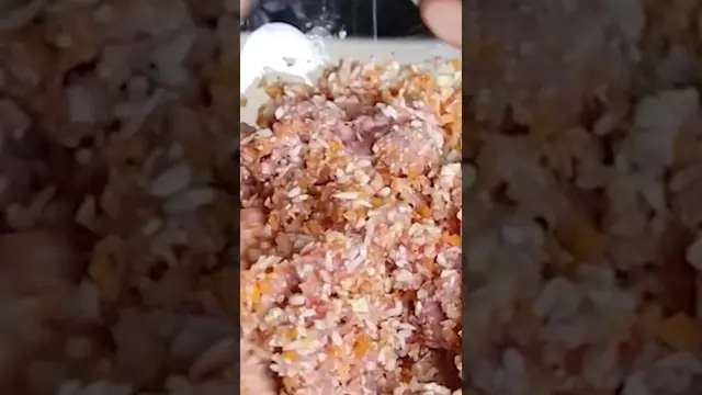 Запеканка с фаршем и рисом
