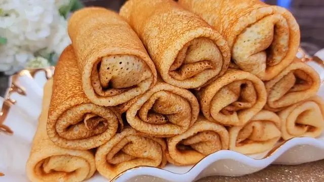 Вкусные блинчики с начинкой