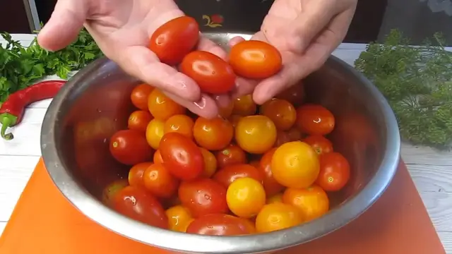 Вкусные помидоры на зиму