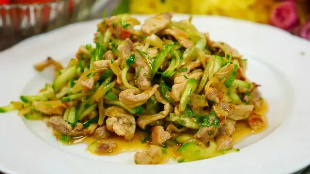 Быстрый и вкусный салат по-корейски