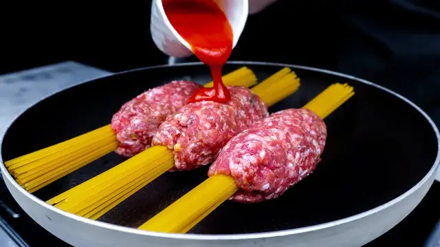Необычная паста в "мундире"