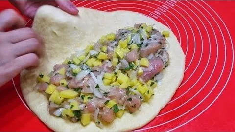 Пирожки с курицей
