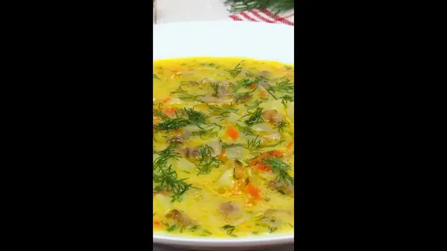 Очень простой и невероятно вкусный грибной супчик