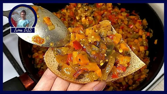 Домашняя икра из баклажанов