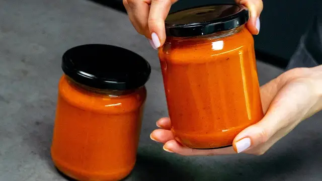 Овощной соус из запечённых овощей
