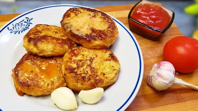 Котлеты с кабачками