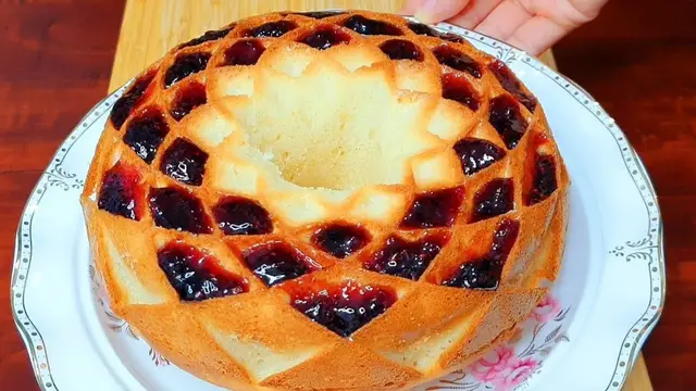 Молочный пирог в духовке 