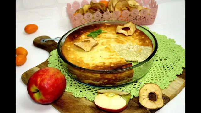 Творожная запеканка с рисом