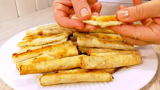 Вкусные хрустящие трубочки