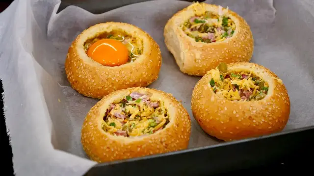 Пицца в булочке