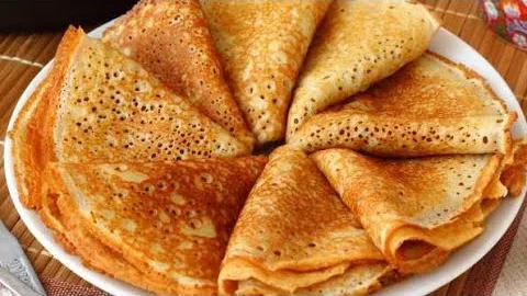 Самые вкусные блинчики на завтрак