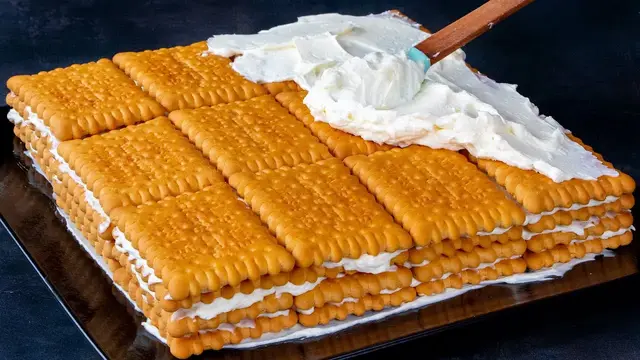 Торт без выпечки, яиц и муки