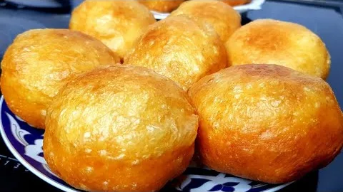 Вкусные пончики с фаршем