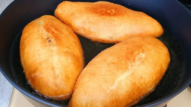 Вкусные жаренные пирожки