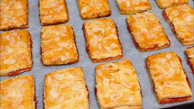 Потрясающе вкусное печенье Полоска