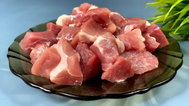 Свинина в лаваше на ужин