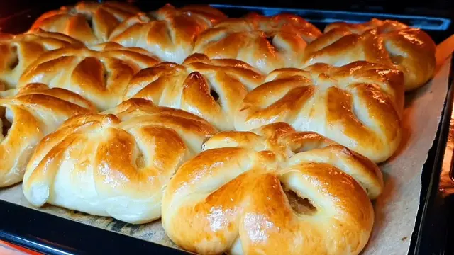 Булочки с повидлом 