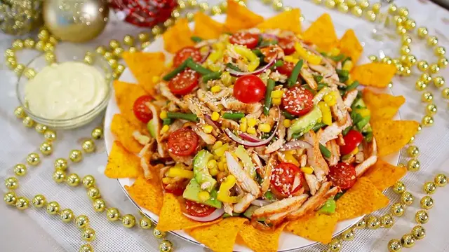 Праздничный салат Мексиканская страсть