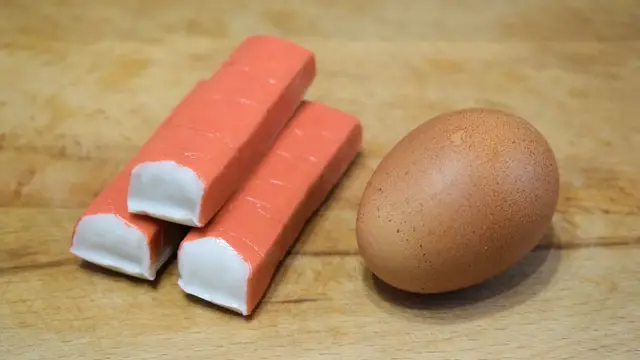 Остренькая закуска с крабовыми палочками