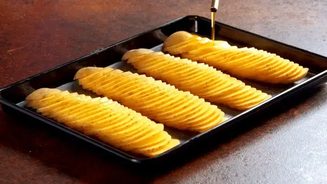 Самая красивая картофельная запеканка