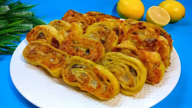 Ленивая хрустящая закуска из лаваша