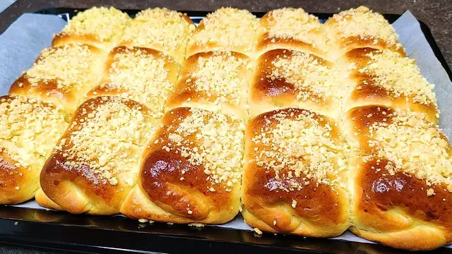 Булочки с творогом